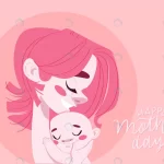 happy mother with pink hair hugging her child crc87099217 size1.03mb - title:Home - اورچین فایل - format: - sku: - keywords:وکتور,موکاپ,افکت متنی,پروژه افترافکت p_id:63922