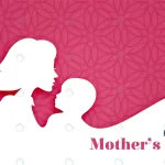 happy mothers day background with mom child silho crc4dce1413 size3.14mb - title:Home - اورچین فایل - format: - sku: - keywords:وکتور,موکاپ,افکت متنی,پروژه افترافکت p_id:63922
