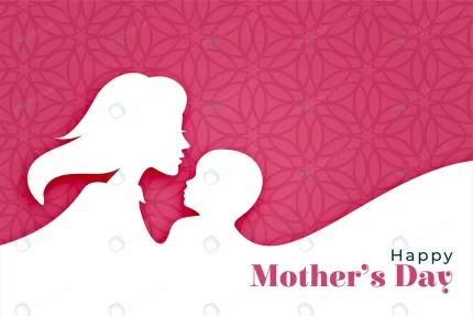 happy mothers day background with mom child silho crc4dce1413 size3.14mb - title:graphic home - اورچین فایل - format: - sku: - keywords: p_id:353984