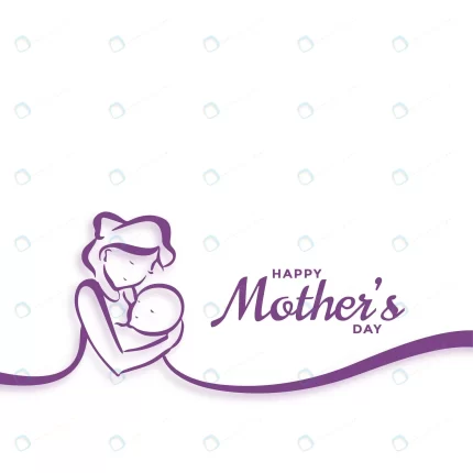 happy mothers day mom and baby love background crccf887efc size1mb - title:graphic home - اورچین فایل - format: - sku: - keywords: p_id:353984