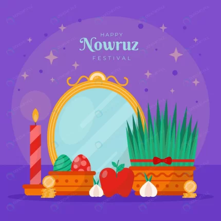 happy nowruz illustration with sprouts mirror 1.webp crc729933bc size728.74kb 1 - title:graphic home - اورچین فایل - format: - sku: - keywords: p_id:353984