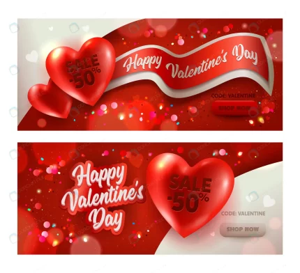 happy valentine day sale horizontal banner set crcdffa81f9 size6.19mb - title:graphic home - اورچین فایل - format: - sku: - keywords: p_id:353984