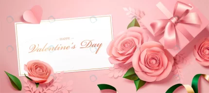 happy valentine s day greeting card with paper ro crc170f48c8 size21.76mb - title:graphic home - اورچین فایل - format: - sku: - keywords: p_id:353984