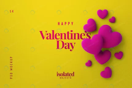 happy valentines day background mockup with decor crc7622aa59 size149.25mb - title:graphic home - اورچین فایل - format: - sku: - keywords: p_id:353984
