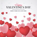 happy valentines day background with hearts crc032be7a6 size3.25mb - title:Home - اورچین فایل - format: - sku: - keywords:وکتور,موکاپ,افکت متنی,پروژه افترافکت p_id:63922