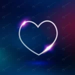 - heart technology vector neon purple gradient back crc978c7b26 size4.76mb - Home
