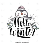 hello winter background with cute penguin crc2054fde0 size3.67mb - title:Home - اورچین فایل - format: - sku: - keywords:وکتور,موکاپ,افکت متنی,پروژه افترافکت p_id:63922