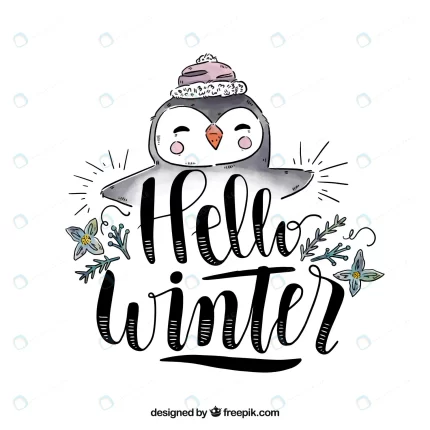 hello winter background with cute penguin crc2054fde0 size3.67mb - title:graphic home - اورچین فایل - format: - sku: - keywords: p_id:353984