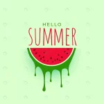 hellow summer watermelon background design crcf3b2f459 size0.44mb - title:Home - اورچین فایل - format: - sku: - keywords:وکتور,موکاپ,افکت متنی,پروژه افترافکت p_id:63922