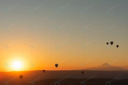 hot air balloons sky during sunrise travel dreams crc6539418b size9.92mb 6016x4016 - title:graphic home - اورچین فایل - format: - sku: - keywords: p_id:353984