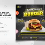 hot delicious burger 3d social media banner templa rnd419 frp29869654 - title:Home - اورچین فایل - format: - sku: - keywords:وکتور,موکاپ,افکت متنی,پروژه افترافکت p_id:63922