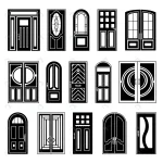 house doors black design collection crcae3adeb1 size0.81mb - title:Home - اورچین فایل - format: - sku: - keywords:وکتور,موکاپ,افکت متنی,پروژه افترافکت p_id:63922