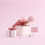 - illustrated present boxes minimal style pink back crc5f53a678 size11.47mb 6000x6000 - Home