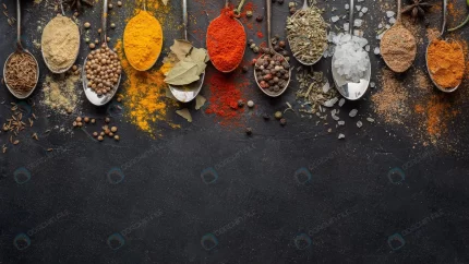 indian condiments with copy space view crc4c6f231b size2.88mb 5256x2957 - title:graphic home - اورچین فایل - format: - sku: - keywords: p_id:353984