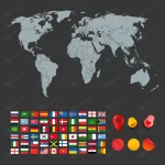 infographic world map flag color pins crcca50e2cc size2.47mb - title:Home - اورچین فایل - format: - sku: - keywords:وکتور,موکاپ,افکت متنی,پروژه افترافکت p_id:63922