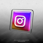 instagram icon 3d rendering with glass style crcffe5f85f size3.54mb - title:Home - اورچین فایل - format: - sku: - keywords:وکتور,موکاپ,افکت متنی,پروژه افترافکت p_id:63922