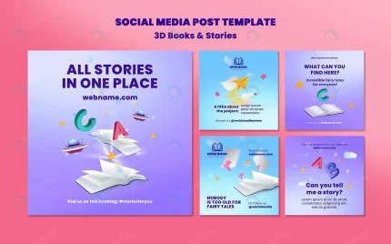 instagram posts collection books with stories let crcafad4932 size25.76mb 1 - title:graphic home - اورچین فایل - format: - sku: - keywords: p_id:353984