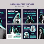 - instagram posts collection music event rnd318 frp30124162 - Home