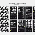 instagram stories collection new year party crc508b6283 size15.32mb - title:Home - اورچین فایل - format: - sku: - keywords:وکتور,موکاپ,افکت متنی,پروژه افترافکت p_id:63922