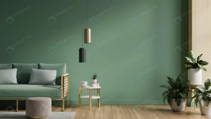 interior mockup green wall with green sofa decor crc0e0313fb size3.56mb 4200x2363 - title:graphic home - اورچین فایل - format: - sku: - keywords: p_id:353984