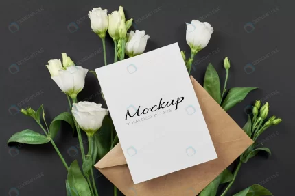 invitation greeting card mockup with white eustom crc37fb5a08 size61.61mb - title:graphic home - اورچین فایل - format: - sku: - keywords: p_id:353984