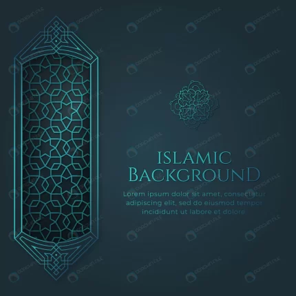 islamic arabic blue background with ornament fram crc3599bfef size3.74mb - title:graphic home - اورچین فایل - format: - sku: - keywords: p_id:353984