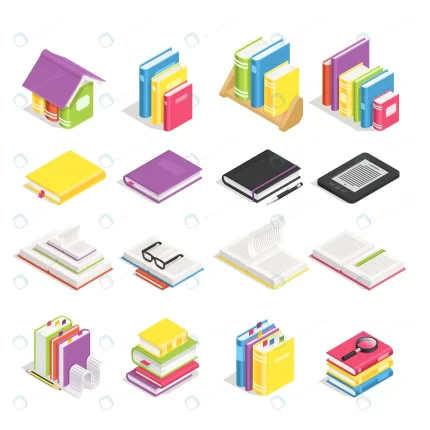 isometric books crcd8776abc size2.94mb - title:graphic home - اورچین فایل - format: - sku: - keywords: p_id:353984