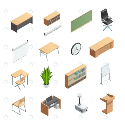isometric icons set different classroom interior crc14ab7e0c size1.53mb 1 - title:graphic home - اورچین فایل - format: - sku: - keywords: p_id:353984