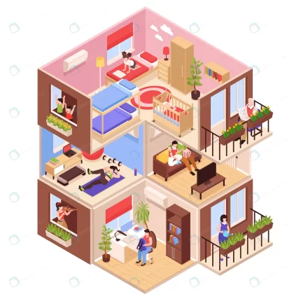 isometric neighbors composition with profile view crc24ae38e1 size4.27mb - title:graphic home - اورچین فایل - format: - sku: - keywords: p_id:353984