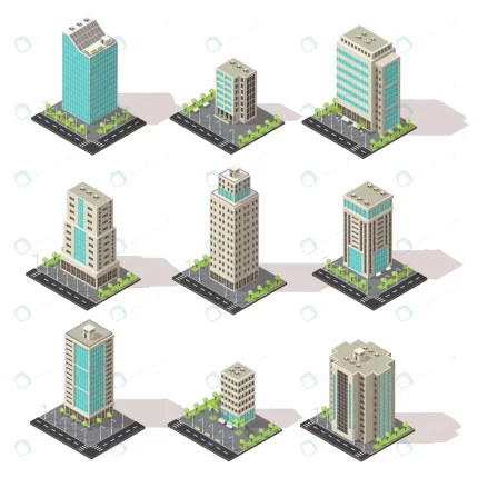 isometric office buildings icon set crcdd627813 size7.46mb - title:graphic home - اورچین فایل - format: - sku: - keywords: p_id:353984