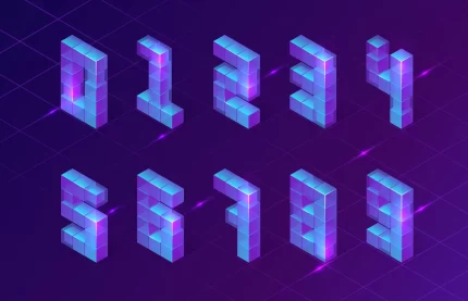 isometric purple numbers made 3d cubes crcb7e9f688 size5.6mb - title:graphic home - اورچین فایل - format: - sku: - keywords: p_id:353984