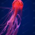 - jellyfish rhizostoma sea beautiful poisonous swims rnd456 frp19771880 - Home
