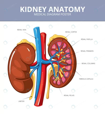 kidney medical vector diagram poster internal org crcb5ff5115 size1.59mb - title:graphic home - اورچین فایل - format: - sku: - keywords: p_id:353984