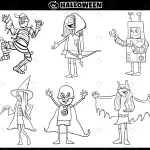 kids halloween costumes set cartoon coloring book crc237b8cfa size3.10mb - title:Home - اورچین فایل - format: - sku: - keywords:وکتور,موکاپ,افکت متنی,پروژه افترافکت p_id:63922
