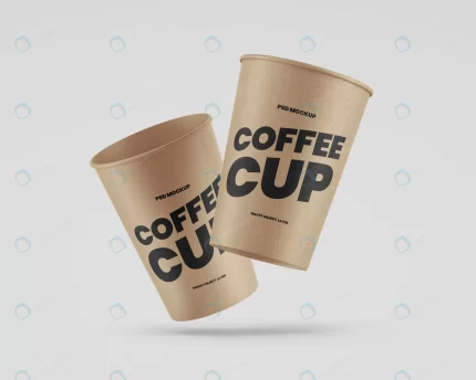 kraft coffee cups mockup crc6f73a82e size82.27mb - title:graphic home - اورچین فایل - format: - sku: - keywords: p_id:353984