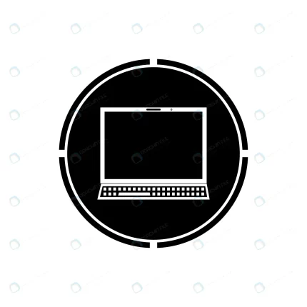 laptop computer icon template rnd277 frp31916227 - title:graphic home - اورچین فایل - format: - sku: - keywords: p_id:353984