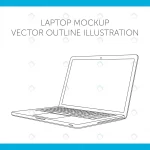 laptop macbook mockup vector outline illustration rnd438 frp26336008 - title:Home - اورچین فایل - format: - sku: - keywords:وکتور,موکاپ,افکت متنی,پروژه افترافکت p_id:63922