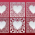 laser cut patterned cards set with hearts square crcd328117e size5.64mb - title:Home - اورچین فایل - format: - sku: - keywords:وکتور,موکاپ,افکت متنی,پروژه افترافکت p_id:63922