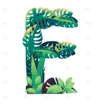 - leaf letter e with diffirent types green leaves f crcf82b276f size3.37mb 1 - Home