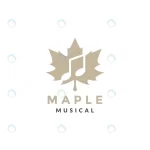 leaf maple with music logo vector symbol icon desi rnd868 frp23939294 1 - title:Home - اورچین فایل - format: - sku: - keywords:وکتور,موکاپ,افکت متنی,پروژه افترافکت p_id:63922