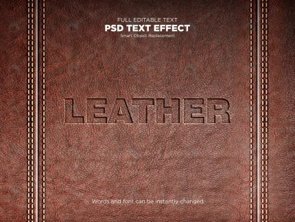 leather text effect crc18546c6f size78.33mb - title:graphic home - اورچین فایل - format: - sku: - keywords: p_id:353984