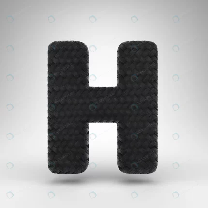 letter h uppercase white background black carbon crc44802630 size6.87mb 5000x5000 1 - title:graphic home - اورچین فایل - format: - sku: - keywords: p_id:353984