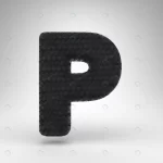 - letter p uppercase white background black carbon crc97a14797 size6.59mb 5000x5000 - Home