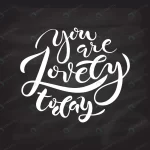 lettering typography you are lovely today poster crcb5426583 size1.61mb - title:Home - اورچین فایل - format: - sku: - keywords:وکتور,موکاپ,افکت متنی,پروژه افترافکت p_id:63922