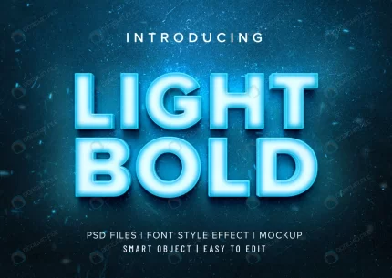 light bold neon font style effect mockup crcc0a651f7 size6.79mb - title:graphic home - اورچین فایل - format: - sku: - keywords: p_id:353984