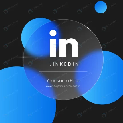 linkedin transparent blurred glass card social me crce81c8f84 size1.88mb - title:graphic home - اورچین فایل - format: - sku: - keywords: p_id:353984