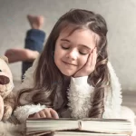 little girl reading book with teddy bear floor co crcc983da2b size6.76mb 5328x3154 - title:Home - اورچین فایل - format: - sku: - keywords:وکتور,موکاپ,افکت متنی,پروژه افترافکت p_id:63922
