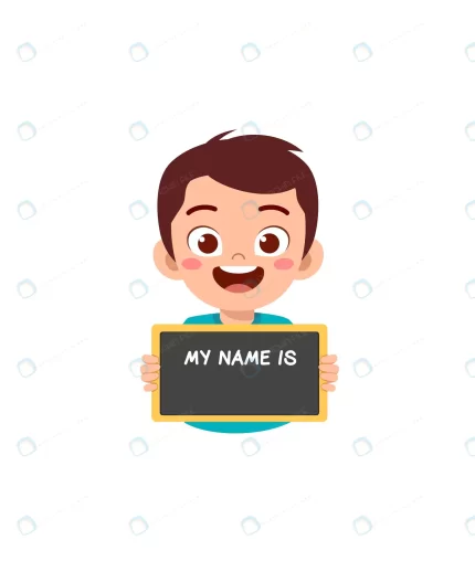 little kid holding name tag feel happy crc3a79f860 size0.84mb - title:graphic home - اورچین فایل - format: - sku: - keywords: p_id:353984
