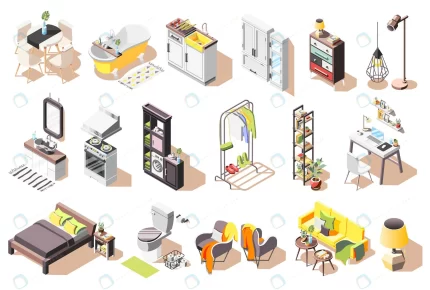 loft interior icons collection isolated images wi crcccac69a3 size2.76mb 1 - title:graphic home - اورچین فایل - format: - sku: - keywords: p_id:353984