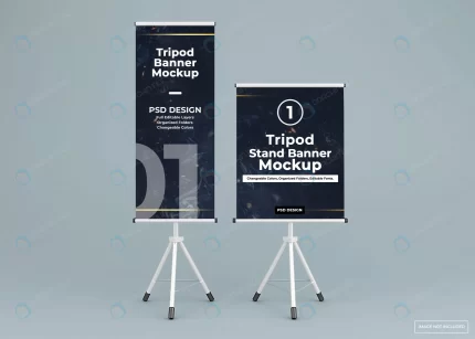 long short tripod banner stand mockup crcaca6498c size9.09mb - title:graphic home - اورچین فایل - format: - sku: - keywords: p_id:353984